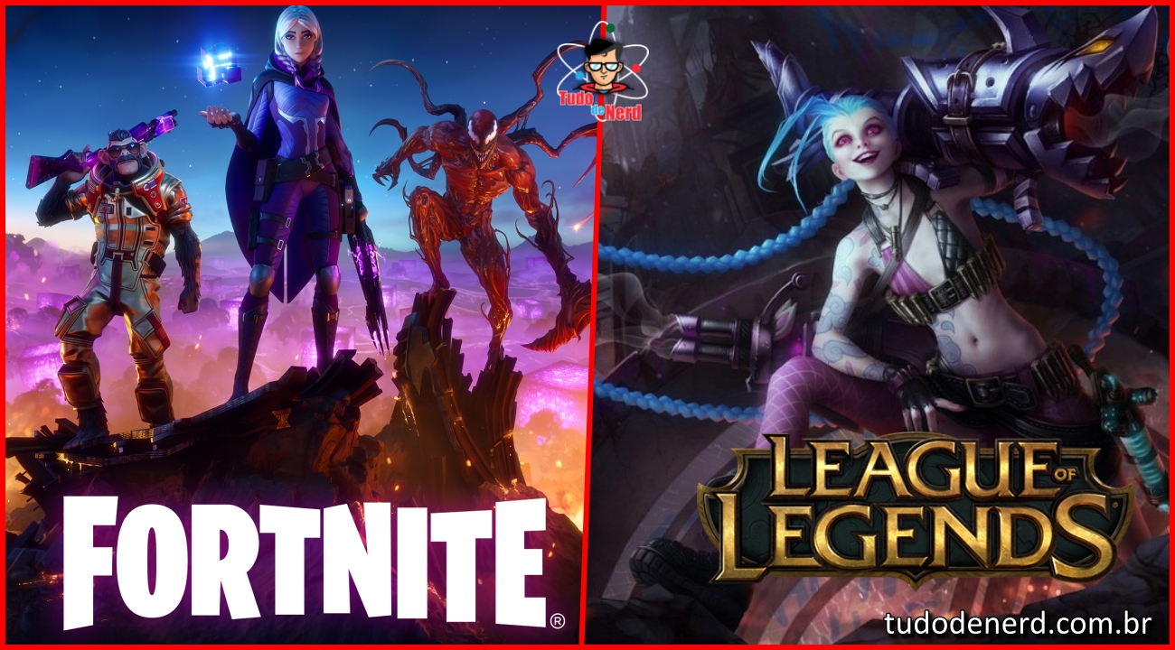 JINX, de League of Legends, Chega ao Fortnite com Toda sua Aura de Anarquia