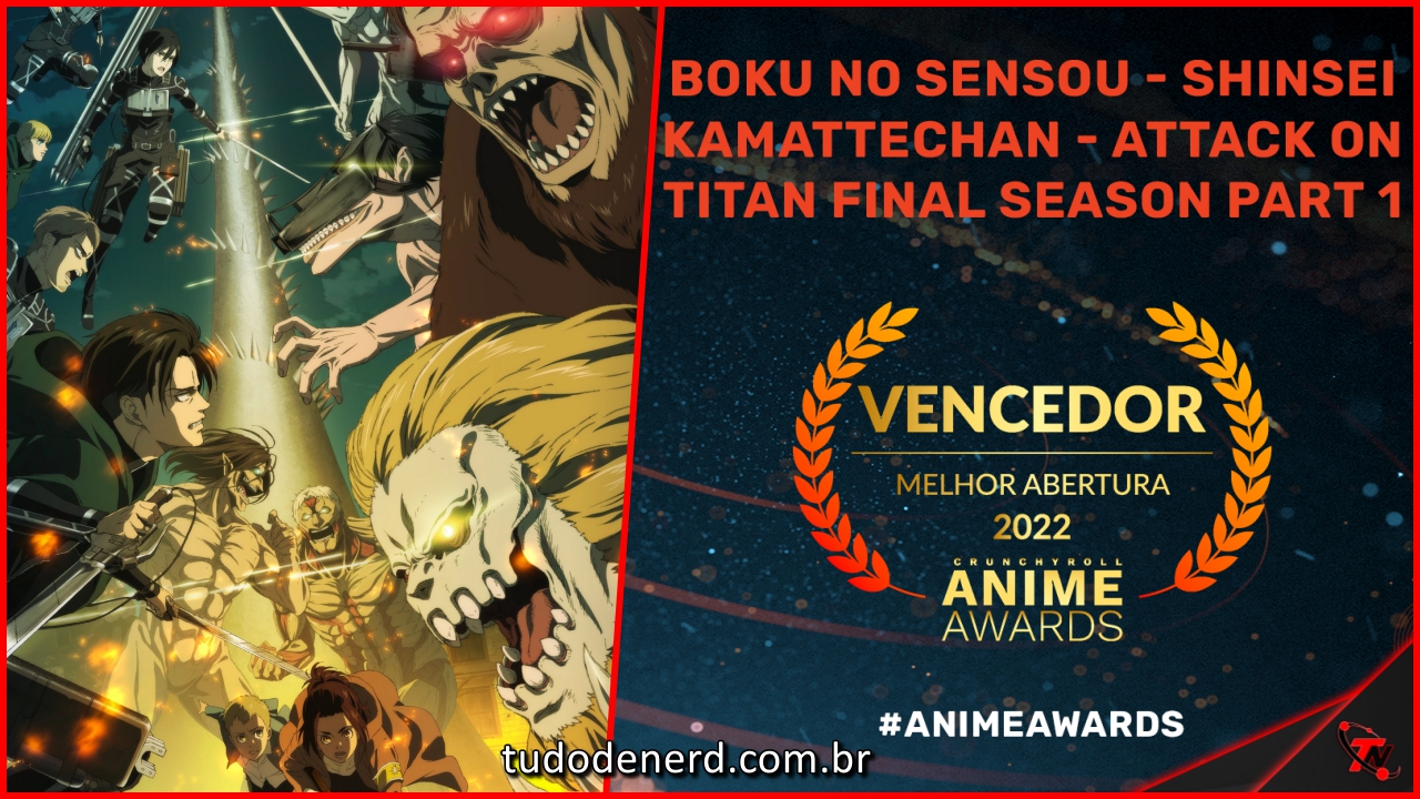 Melhor Abertura Boku no Sensou - Shinsei Kamattechan de Attack on Titan Final Season Part 1