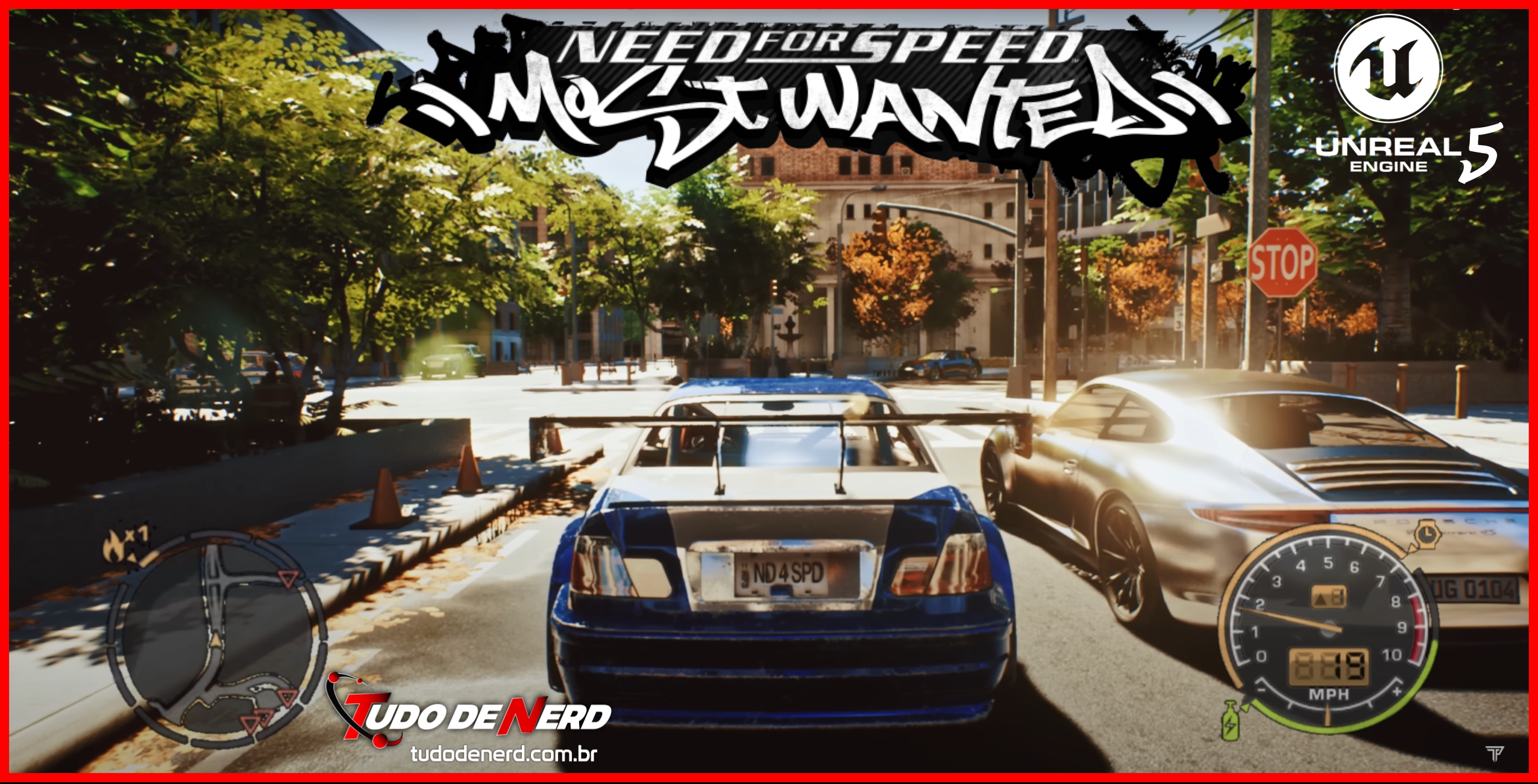 Need for Speed Most Wanted unreal engine 5